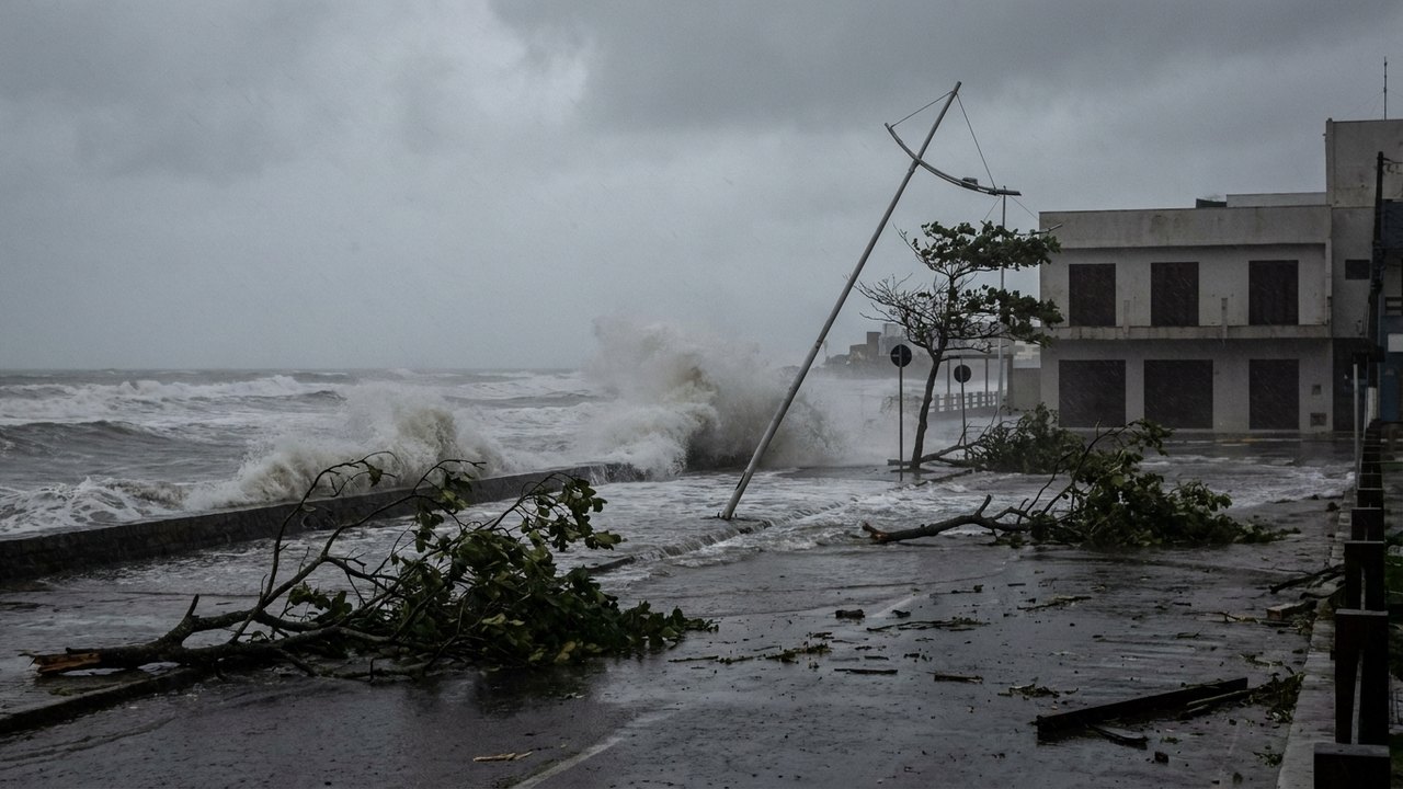 Ciclone extratropical se forma no Sul e pode provocar rajadas de até 100 km/h