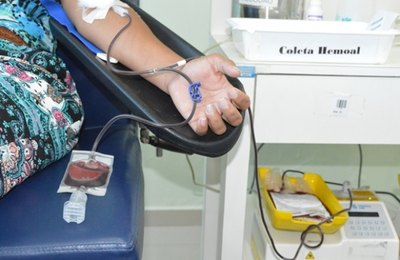 Hemoal está com apenas 28% do estoque de sangue necessário