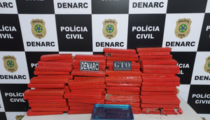 Operação apreende 175 kg de drogas na Zona Sul de Aracaju