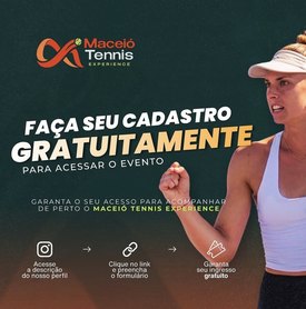 Com apoio da Prefeitura de Maceió, campeonato internacional de tênis reúne atletas de 19 países e fortalece o turismo esportivo na capital