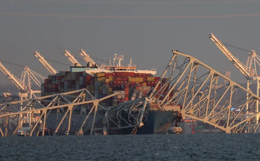 Canal de navegação de Baltimore, nos EUA, é totalmente reaberto 11 semanas após colisão de navio e queda de ponte