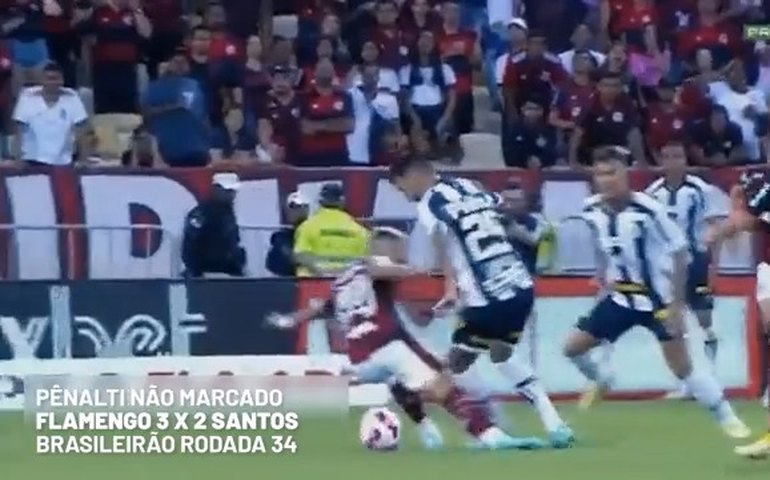 Santos reclama em vídeo que foi prejudicado por árbitros em 7 jogos do Brasileiro