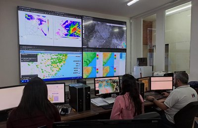 Secretaria do Meio Ambiente emite aviso meteorológico para todas as regiões de Alagoas