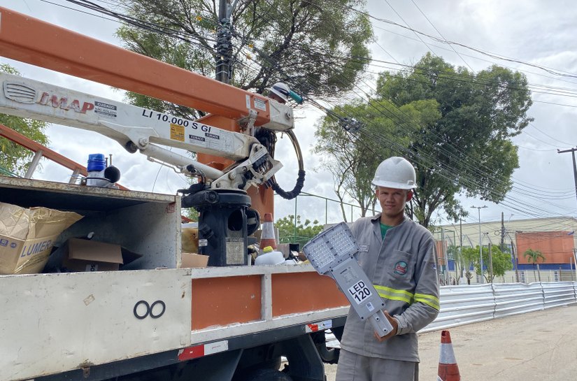 Conjunto Salvador Lyra recebe iluminação 100% LED