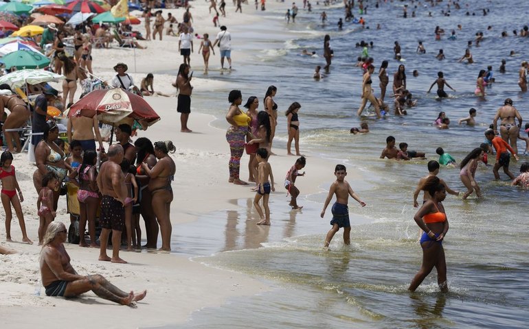 Inmet prevê calor intenso no Sudeste e temporais no Sul