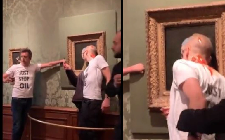 Ativistas usam cola em ataque a quadro ‘Moça com Brinco de Pérola’, de Vermeer