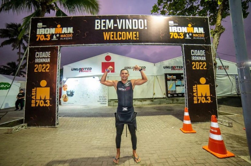 Agente da Guarda Municipal de Maceió participa da 5ª edição do IRONMAN 70.3