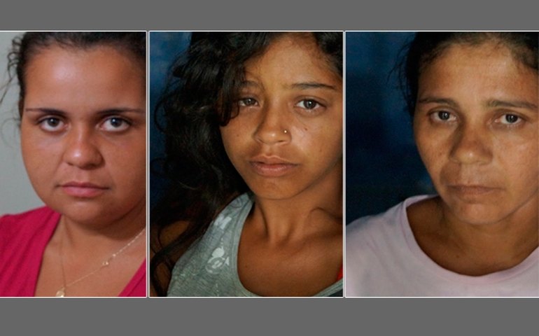 Polícia autua em flagrante acusadas de roubo, tráfico, porte de arma de fogo e formação de quadrilha