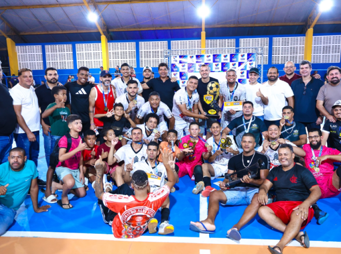 Barcelombra venceu o CSL e conquista o título da Copa de Futsal de Luziápolis
