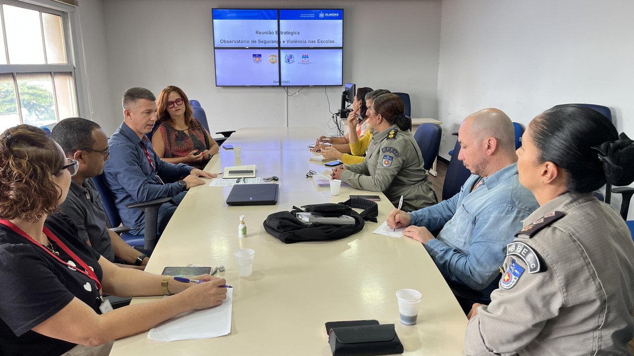 SSP faz primeira reunião do observatório de segurança para combater violência nas escolas