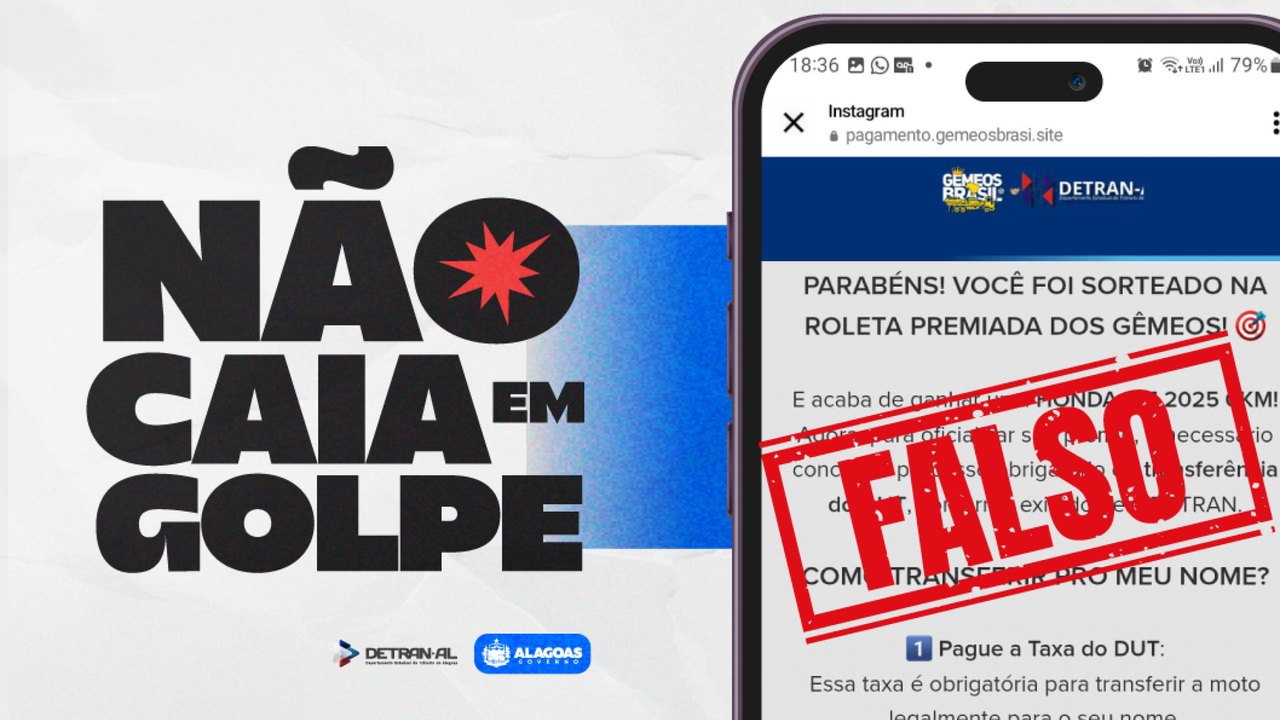Detran alerta sobre golpes utilizando o nome do órgão estadual de trânsito
