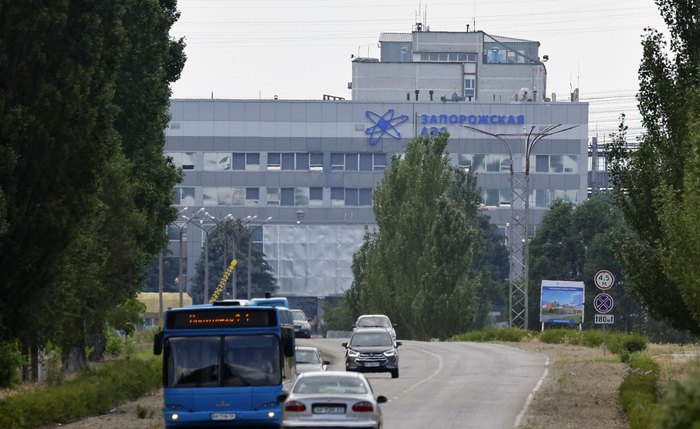 Kiev ataca grupo de funcionários da usina nuclear de Zaporozhie com drone