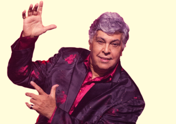 Magal faz show com big band em São Paulo