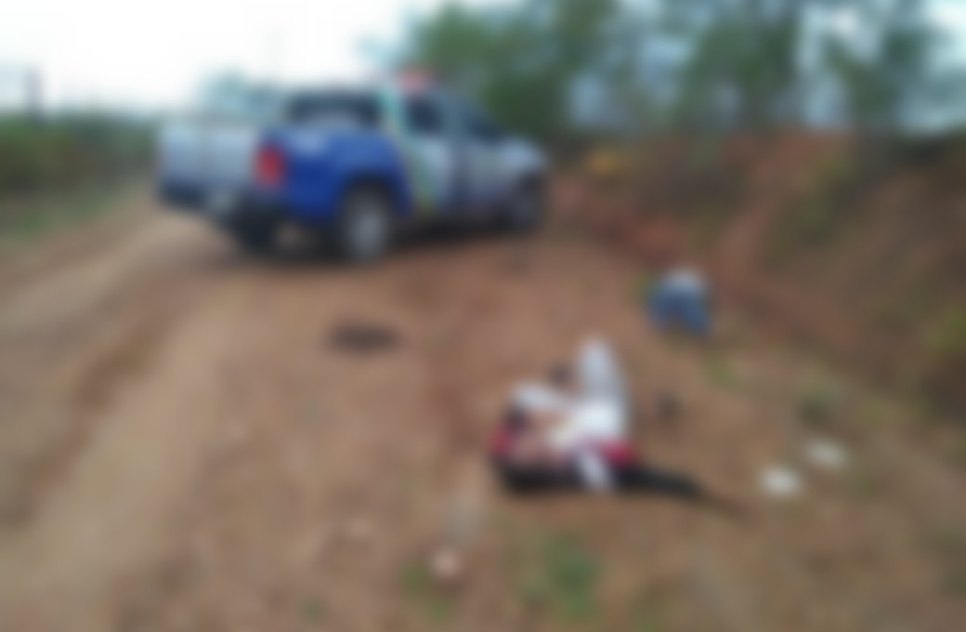 Polícia chega ao local do crime / Foto: Twitter