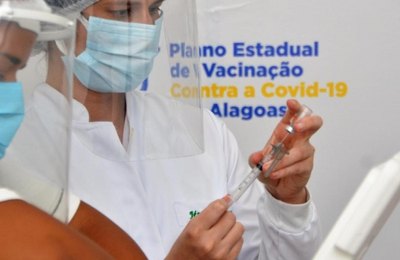 1.083.490 doses das vacinas contra a Covid-19 foram aplicadas em Alagoas