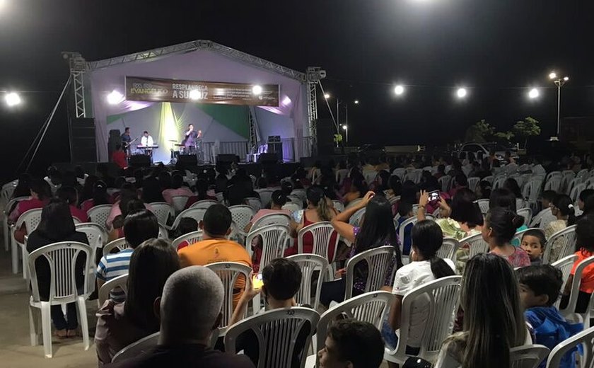 Prefeitura de Branquinha promove evento em comemoração ao Dia do Evangélico