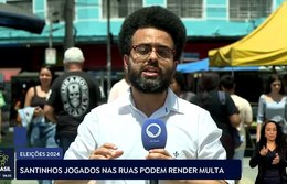 Santinhos jogados nas ruas podem render multa
