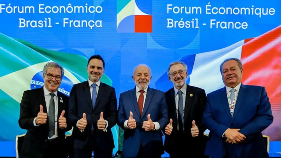 Empresários franceses prometem a Lula investir R$ 100 bi no Brasil