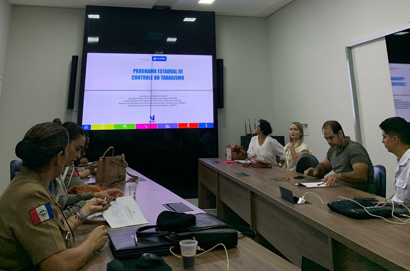 Sesau e SSP se unem no combate ao tabagismo entre os agentes de segurança