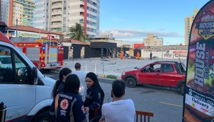 Explosão causa desabamento de lanchonete e deixa duas pessoas feridas em Aracaju