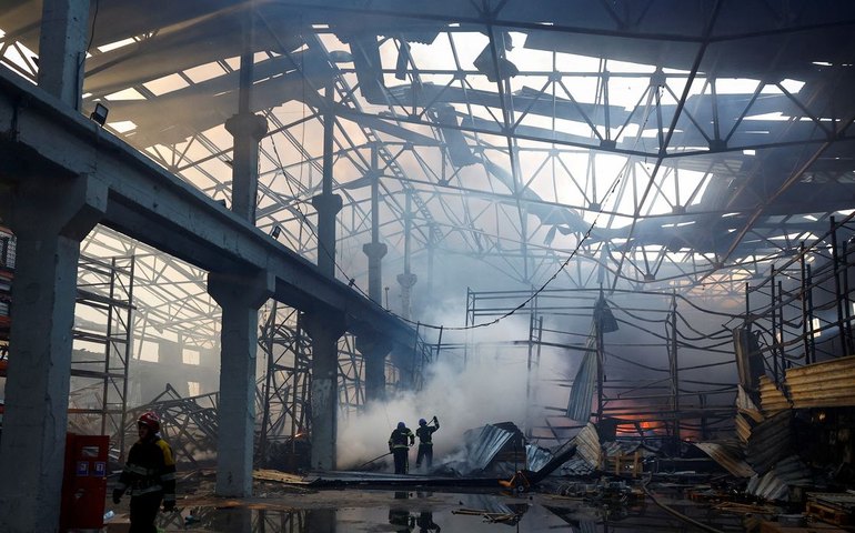 Rússia lança um dos maiores ataques aéreos contra Kiev