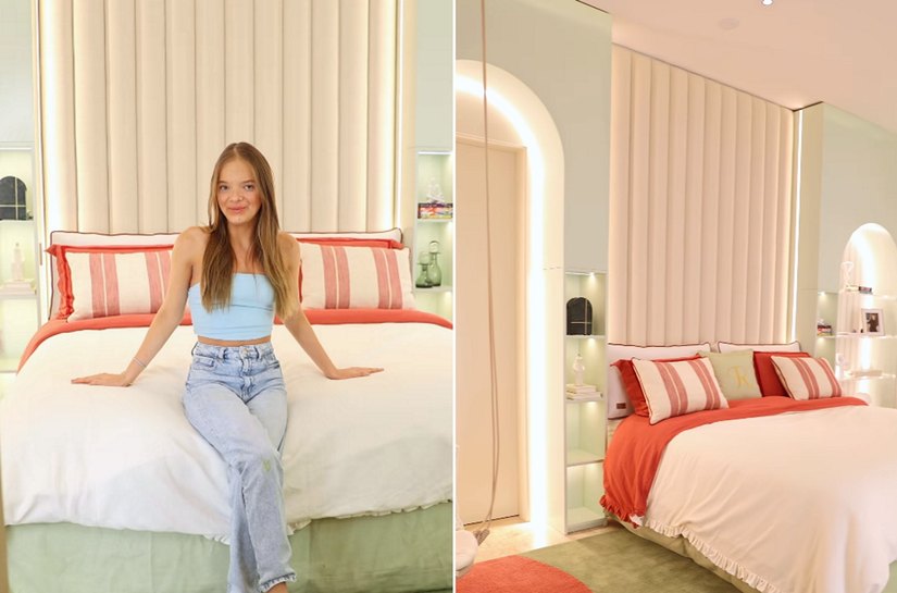 Vídeo: Rafa Justus abre suíte de luxo da fazenda da família