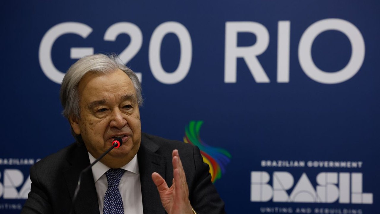 Secretário-geral da ONU pede 'espírito de consenso' para G20 avançar