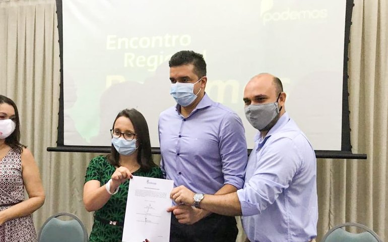 Rui Palmeira assume presidência estadual do Podemos