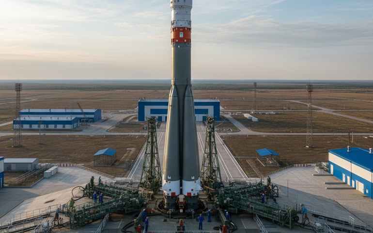 Antecipação de lançamento: preparativos no cosmódromo russo Vostochny