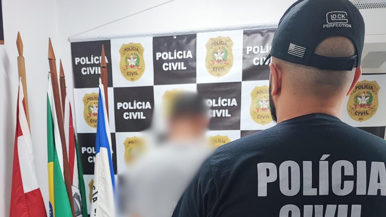 PC prende em Santa Catarina foragido acusado de tráfico de drogas em Alagoas