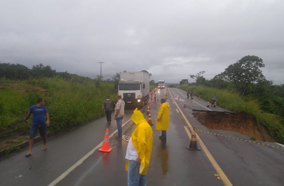 br 101 bloqueada