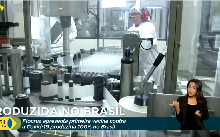 População começa a ser imunizada com vacina nacional contra covid-19