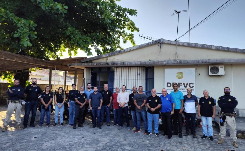 Policiais civis participam de instrução em parceria com a PRF
