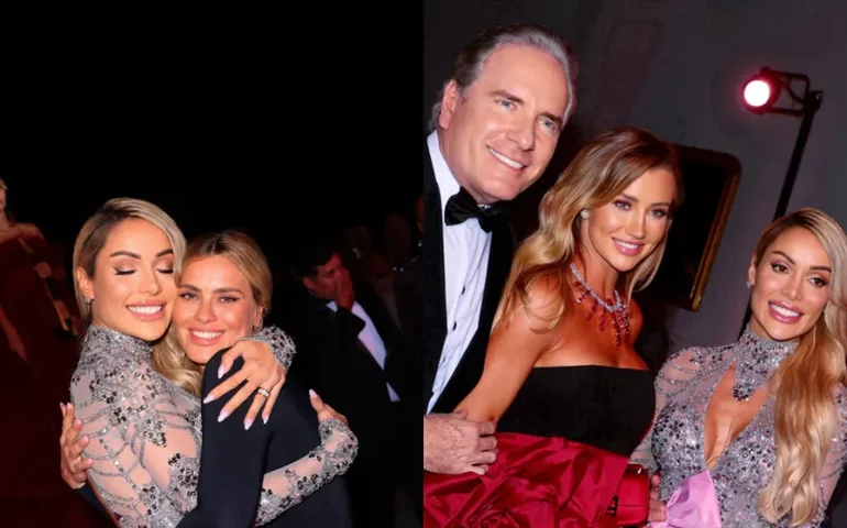 Influenciadora brasileira recebe Carolina Dieckmann, Roberto Justus e Ana Paula Seibert em primeiro dia de casamento na Itália