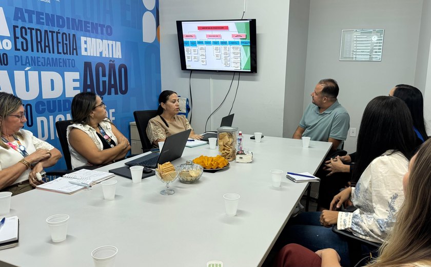 Saúde apresenta avanços de Maceió à comitiva do município de Campo Alegre