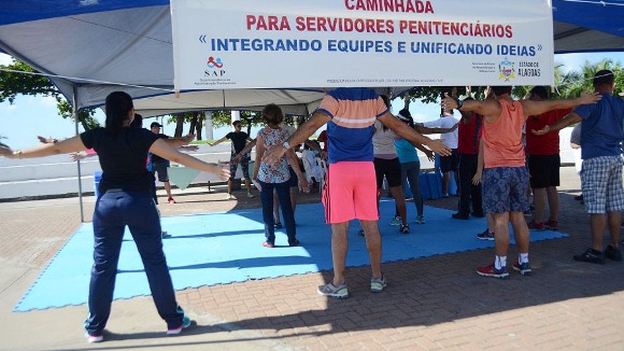 Ressocialização promove 2ª Caminhada dos Servidores Penitenciários