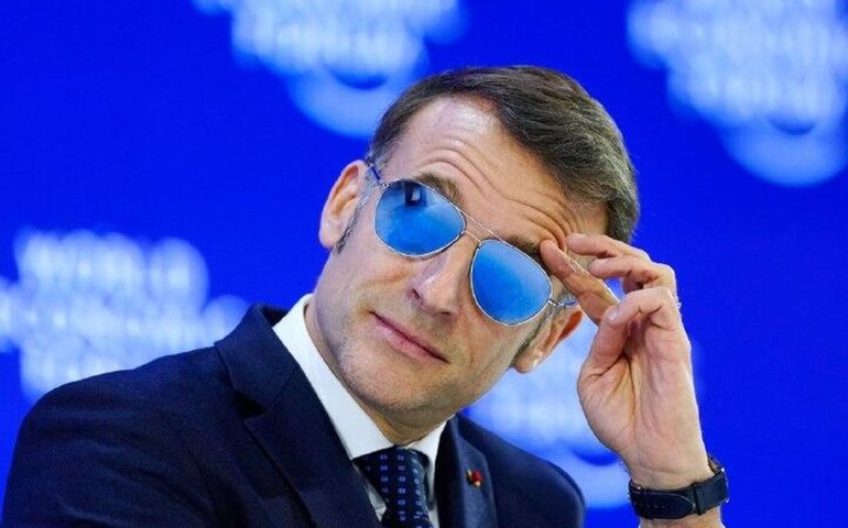 Macron e a Europa confrontam suas ilusões estratégicas em Davos