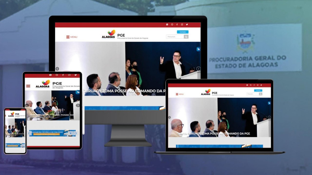 Procuradoria-Geral do Estado está de site novo