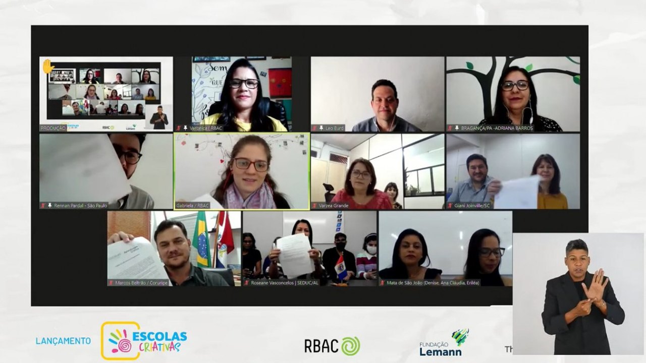 Educação de Coruripe passa a integrar a Rede Brasileira de Aprendizagem Criativa