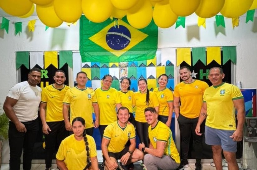Academia da saúde de Campo Alegre promove grande Aulão de Zumba com o Tema “Rumo ao hexa”