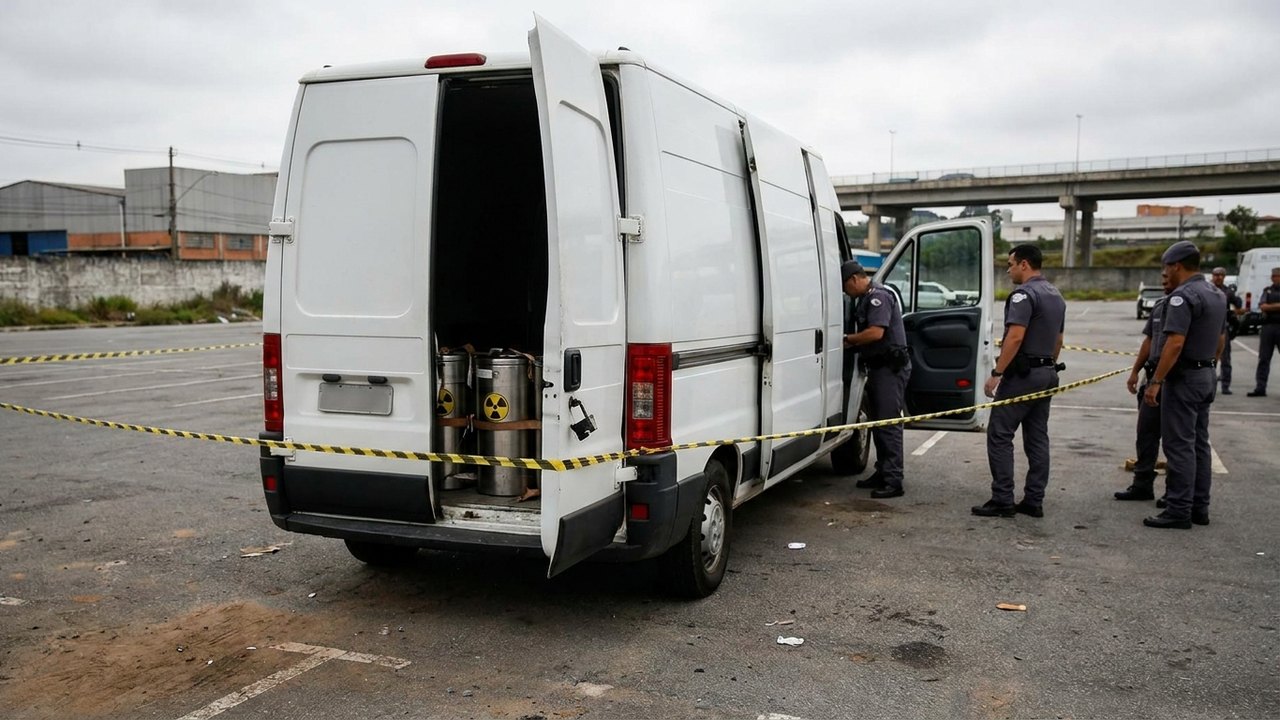 Veículo com material radioativo é roubado em Guarulhos; ANSN faz alerta sobre a carga