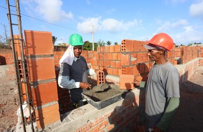 Obras da nova Casa da Sopa, do Recanto da Ilha, estão avançando    