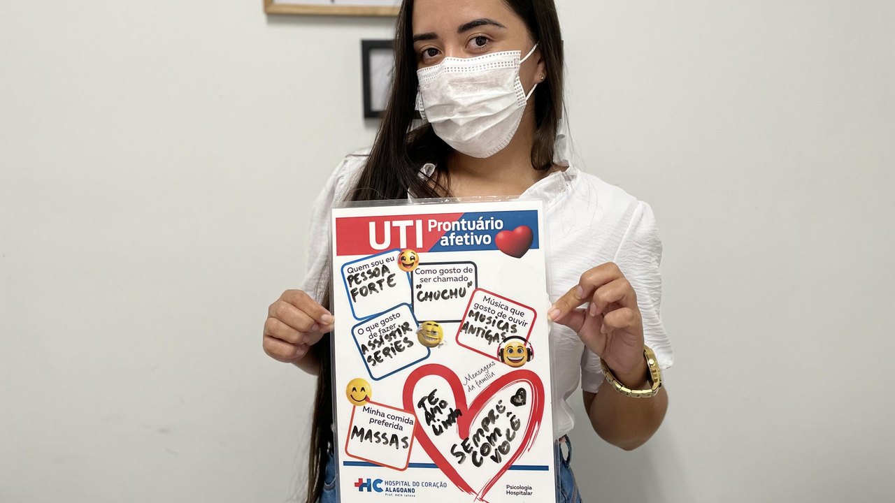 Prontuário Afetivo transforma o cuidado com o paciente do Hospital do Coração Alagoano