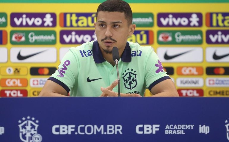 André enaltece estilo de Diniz e vislumbra evolução: 'Não tem como o Brasil dar errado'