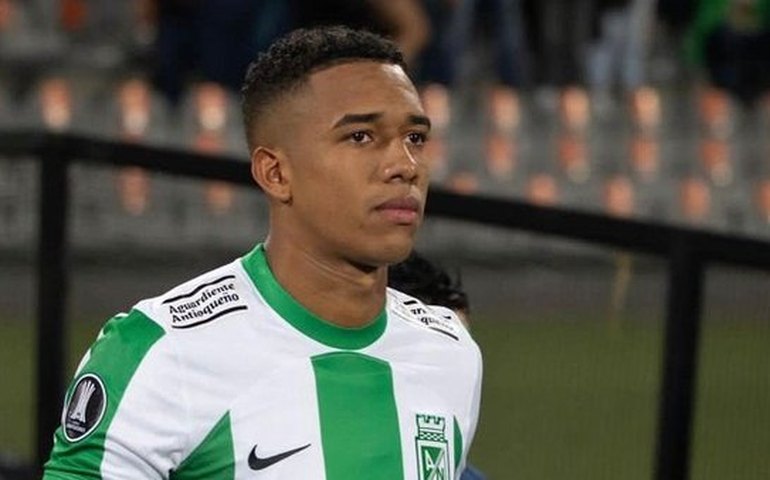 Atlético-MG anuncia atacante Brahian Palacios, de 21 anos, ex-Atlético Nacional-COL: 'Feliz'