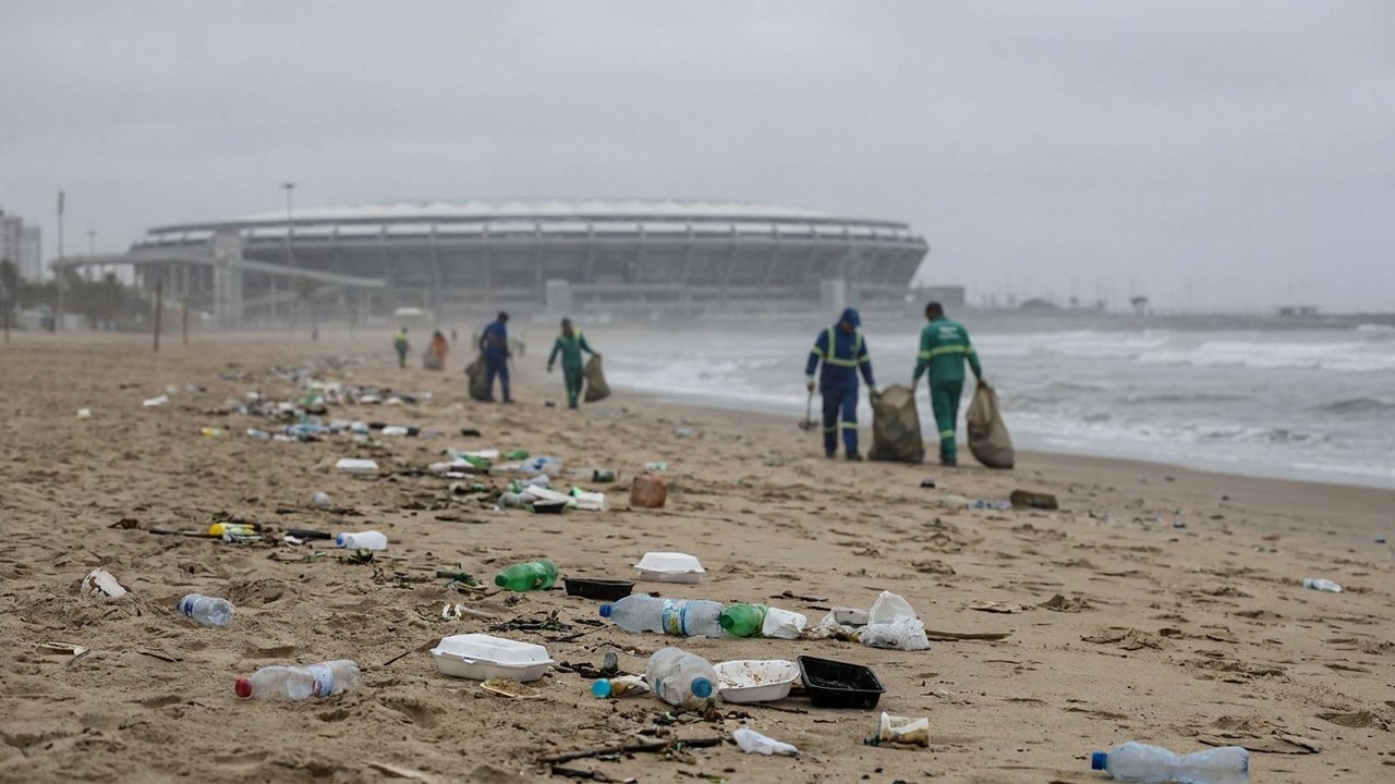 Copa do Mundo: poluição ambiental entra em campo e dá goleada