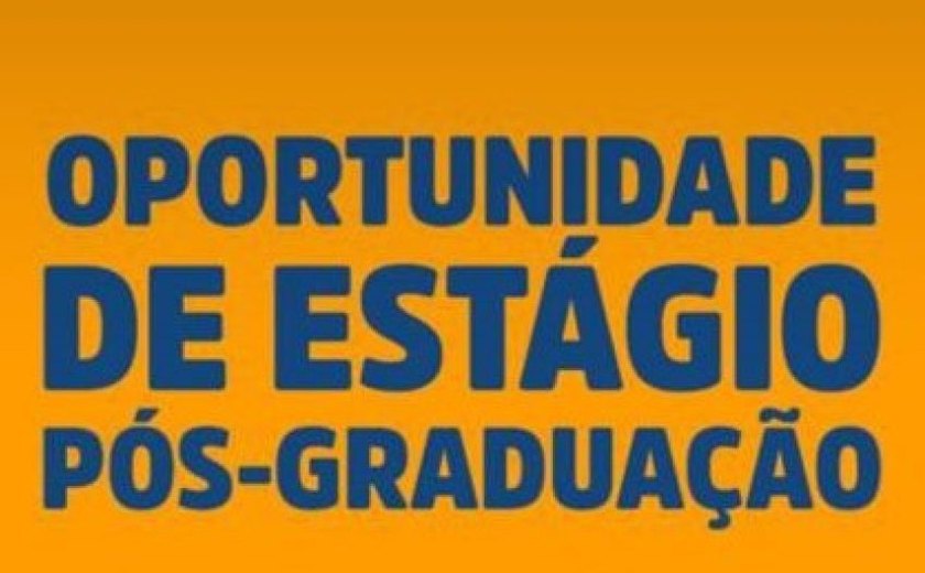 Prefeitura divulga vagas de estágio para estudantes de pós-graduação