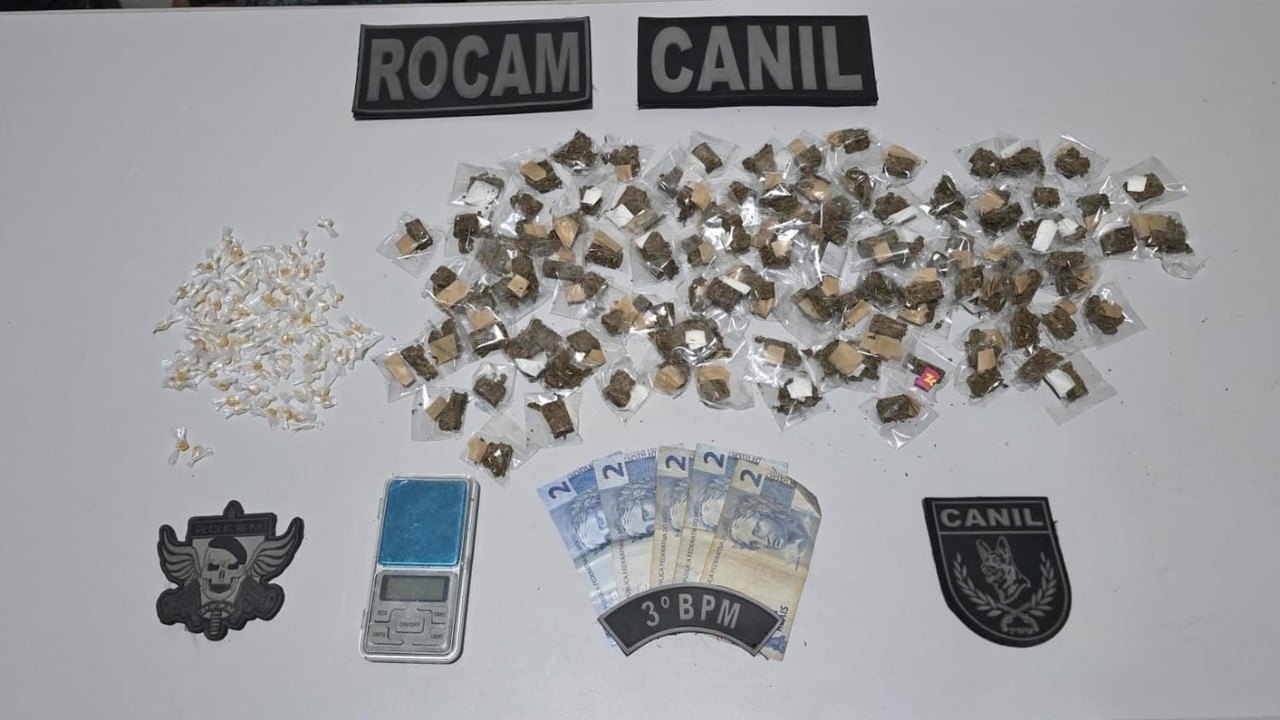 PM apreende 32 armas de fogo e quase 11 kg de drogas em uma semana em Alagoas