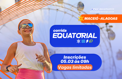Inscrições para a segunda edição da Corrida Equatorial 2026 começam nesta quinta