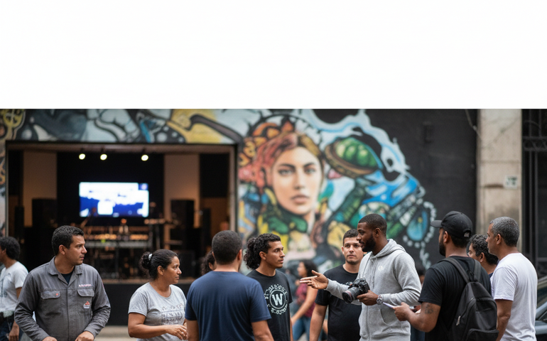 Memphis Depay lança minidocumentário sobre trabalhadores em São Paulo